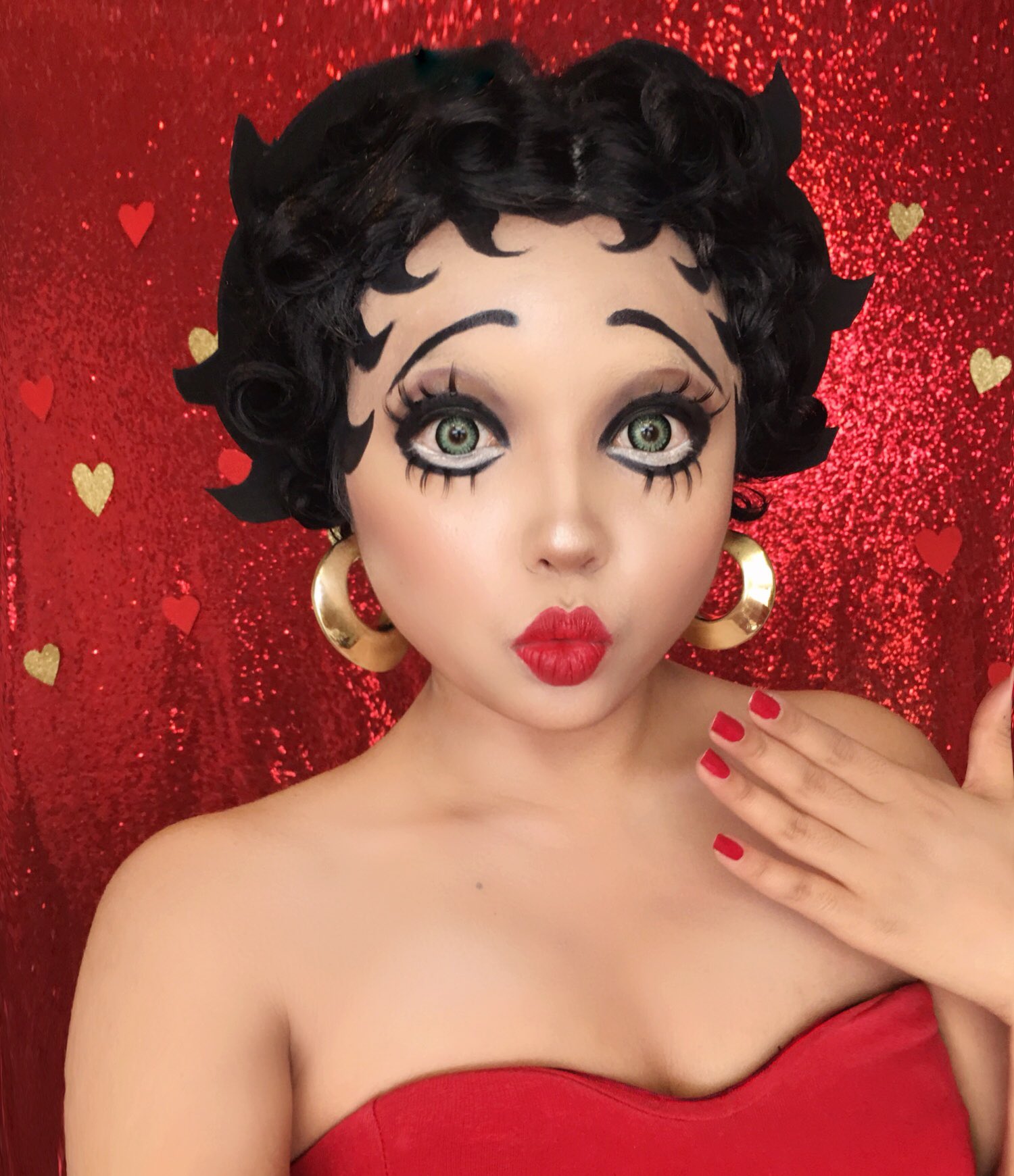 Betty boop makeup deals