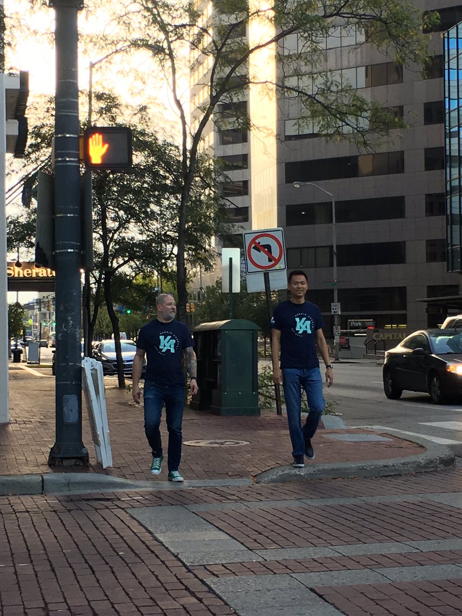 karakavensky's tweet photo. Spotted on the streets of Indy @KenzieAcademy @chokooi #invasionhasbegun #indytech #develUP https://t.co/BZNlFuBOzq