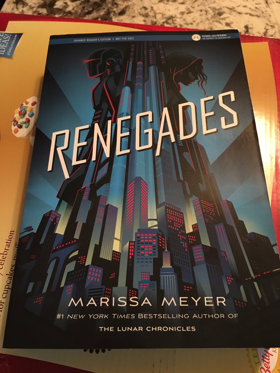 jmhaddock7's tweet photo. Was able to snag an advanced readers copy! Get wait to dive in! @marissa_meyer @novelneighbor #renegades #mustreadnow #fangirlfreakout https://t.co/jd4zRbp0DC