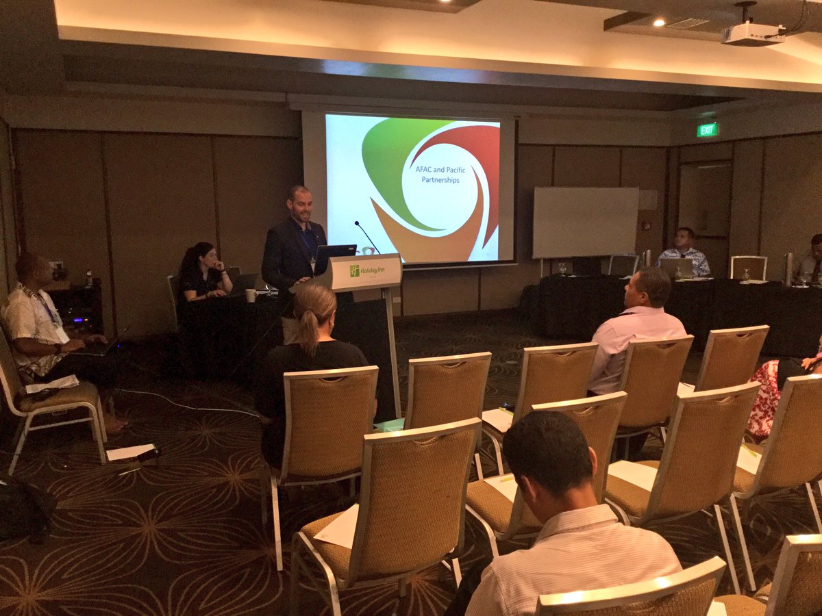 fijimedic's tweet photo. @spc_live #EffectivePartnershipsInAction @AFACnews presenting on the #CollaborationModel and #PIEMA https://t.co/JFQTzeRGIH