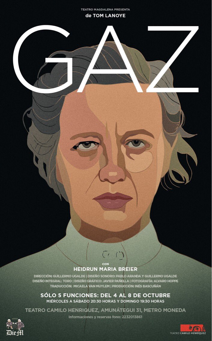 CERVEZADIEM's tweet photo. Desde hoy hasta este domingo disfruten de #Gaz , y como siempre Die M apoyando este arte @TeatroMagdalena @Teatro_CamiloH #teatrochileno https://t.co/2BIC8YRtlm