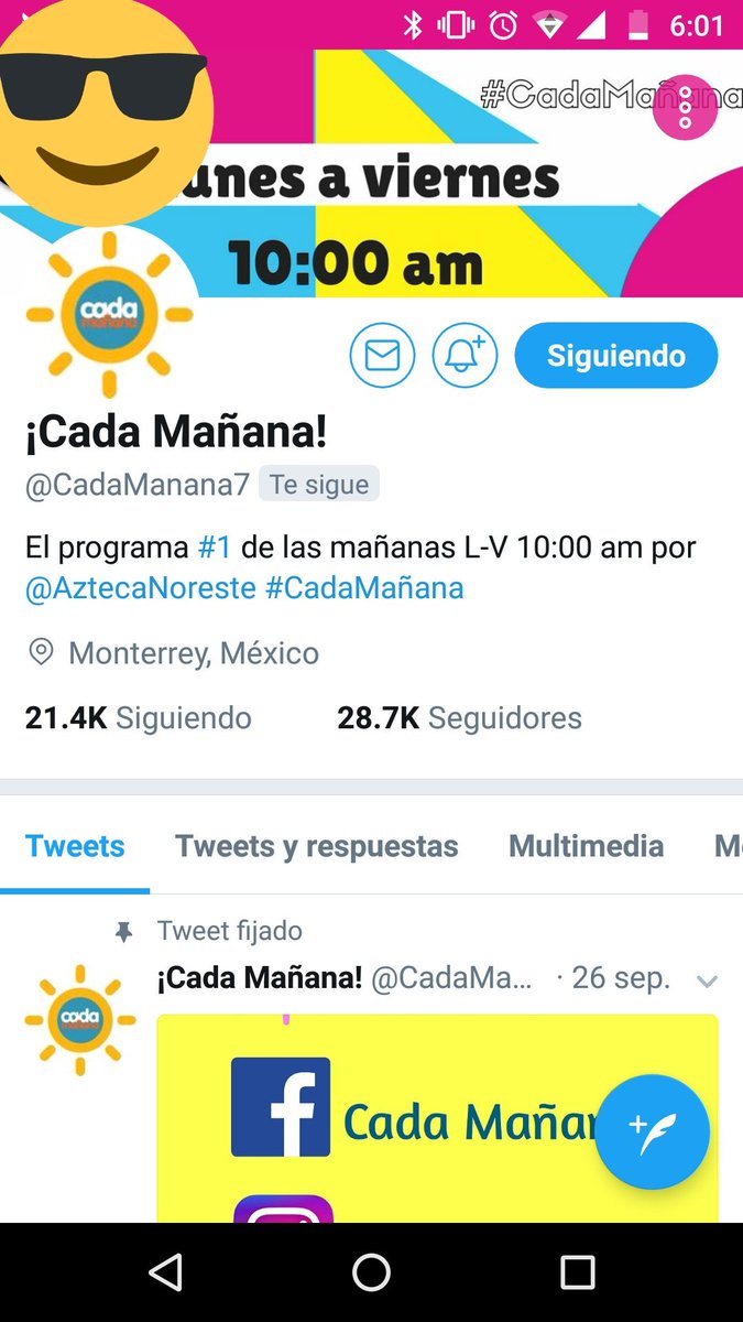 <a href="/omarmorett/">Omar Morett</a> <a href="/CadaManana7/">¡Cada Mañana!</a> <a href="/aztecanoreste/">Azteca Noreste</a> Keondakepez 🤗