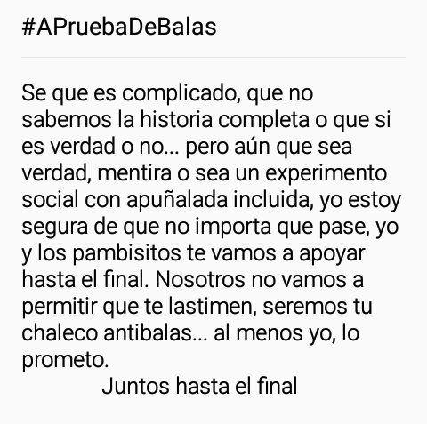 11AgusAM's tweet photo. @DalasReview no importa lo que pase, si mientes o dices la verdad, Lucharemos juntos hasta el final!
FIGHTING!! 💕 https://t.co/8iXZwhvp6k