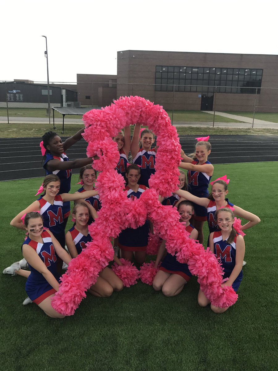 Tonight was a huge success!! We loved seeing all the pink in the stands at both games! #ptbm #tacklecancer 💕