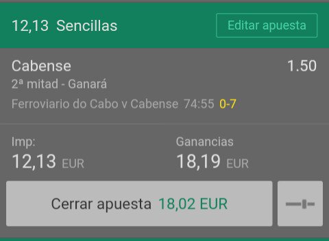 newtips06's tweet photo. Cabense gana la 2 mitad--> dentro!! https://t.co/7FlOoU9nqd