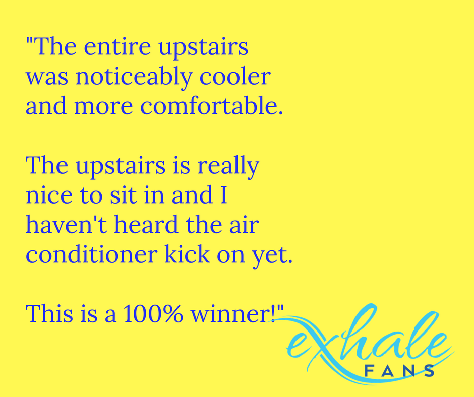 ExhaleFans's tweet photo. We LOVE our Fan fans! #ExhaleFans can make a room feel 3-4 degrees cooler, saving you energy costs! #ecofriendly https://t.co/eiyODuff4M https://t.co/CkF7bLa83O