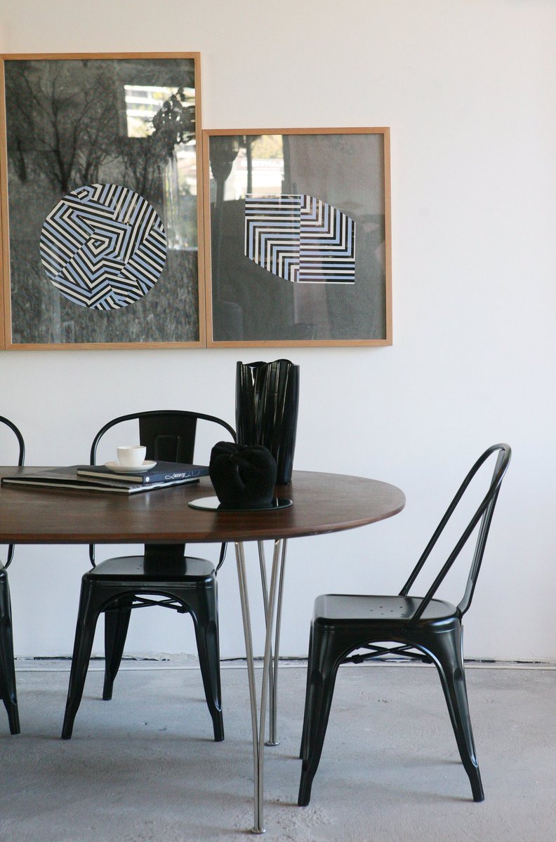 Mesa de comedor Porter, disponible en redonda 120 cm y elíptica 180 x120 cm.
tpd.cl/producto/mesa-…