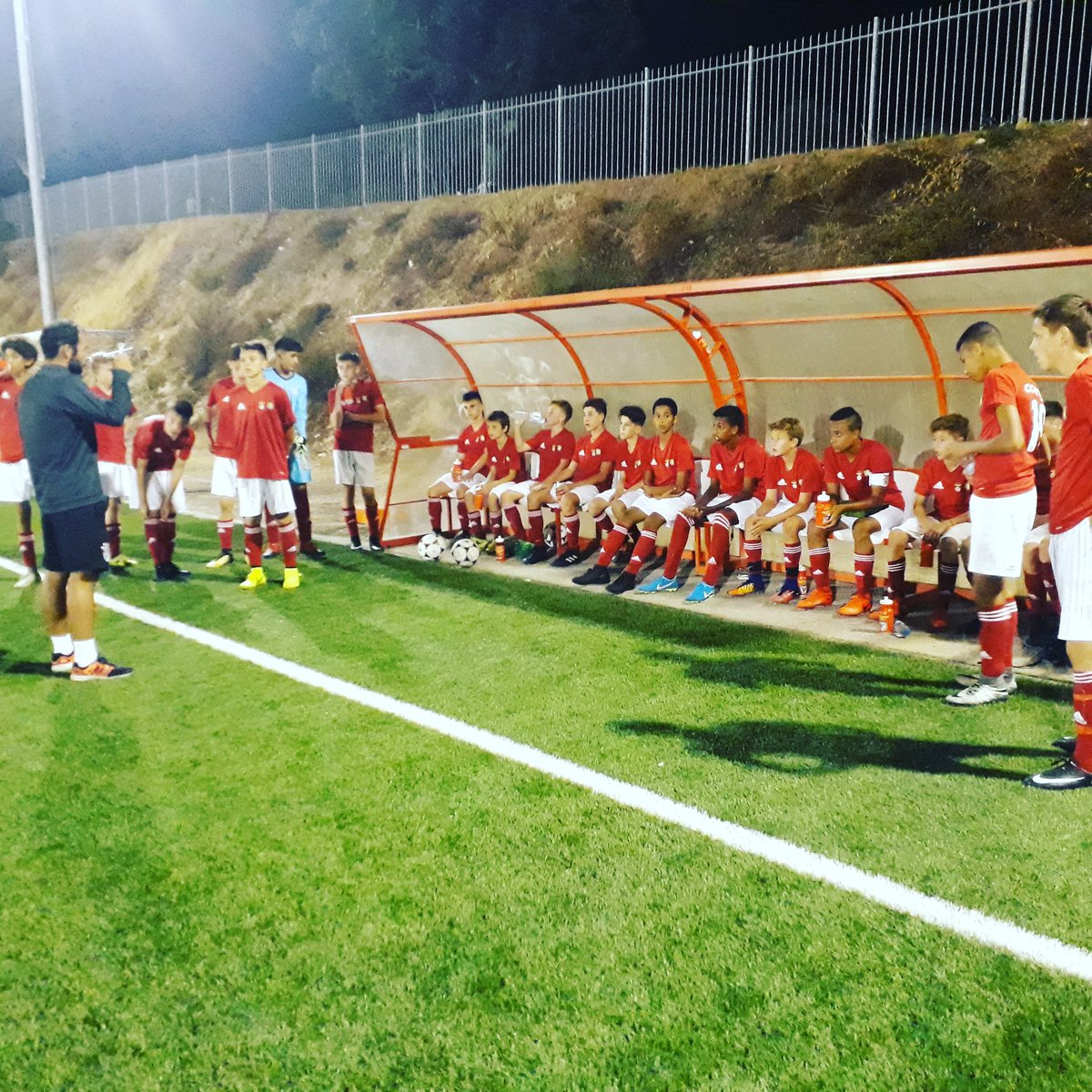 coerverleinster's tweet photo. The squads arrive at the Caxia Futebol Campus for match day 1 #coerverSLB #globalpartner #worldsno1 #adidas https://t.co/IMdC26goQB