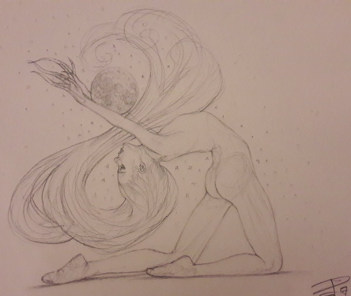 Jessica__Perner's tweet photo. Day 4 Moon Strange-O-ween #art #drawing #sketch #sketchbook #contortionist#drawlloween2017 #drawlloween #moon #StrangeOween #sdsac #darkart https://t.co/mNvGHtjJ0B