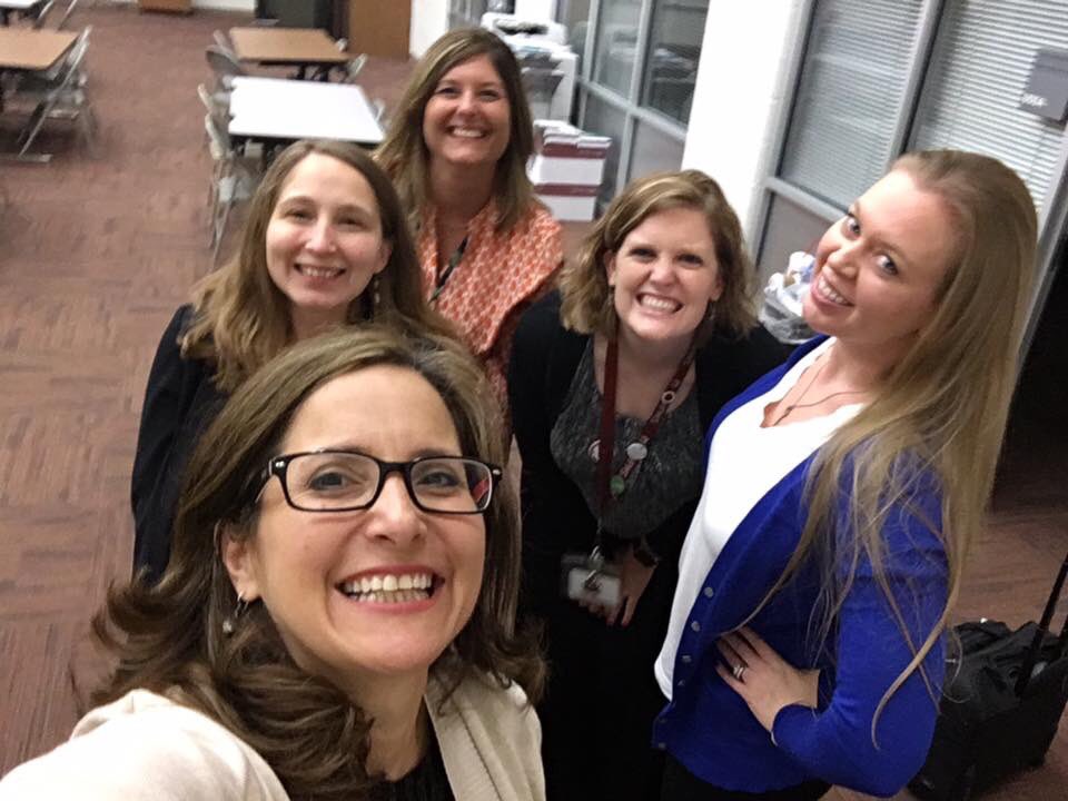 MrsWeberESL's tweet photo. I❤️my #ESLtribe Thank you for inspiring me every day to be the best &do the best for my #ELs. @MsSalvac @DN_Emery @MrsGuedry @stephaniesmith https://t.co/qlcc1ehF3b