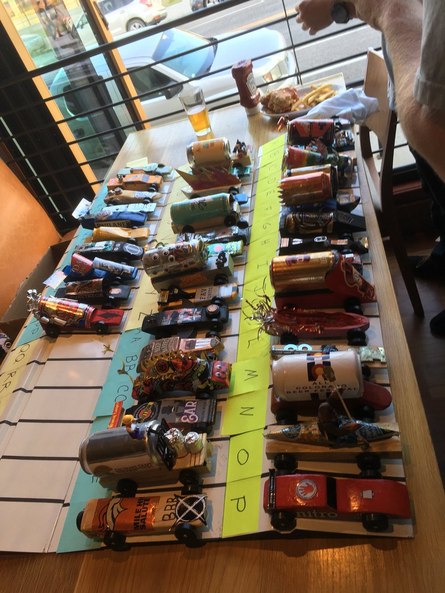 Line up of Canwood cars at the <a href="/AleHouseDenver/">Ale House at Amato's</a>