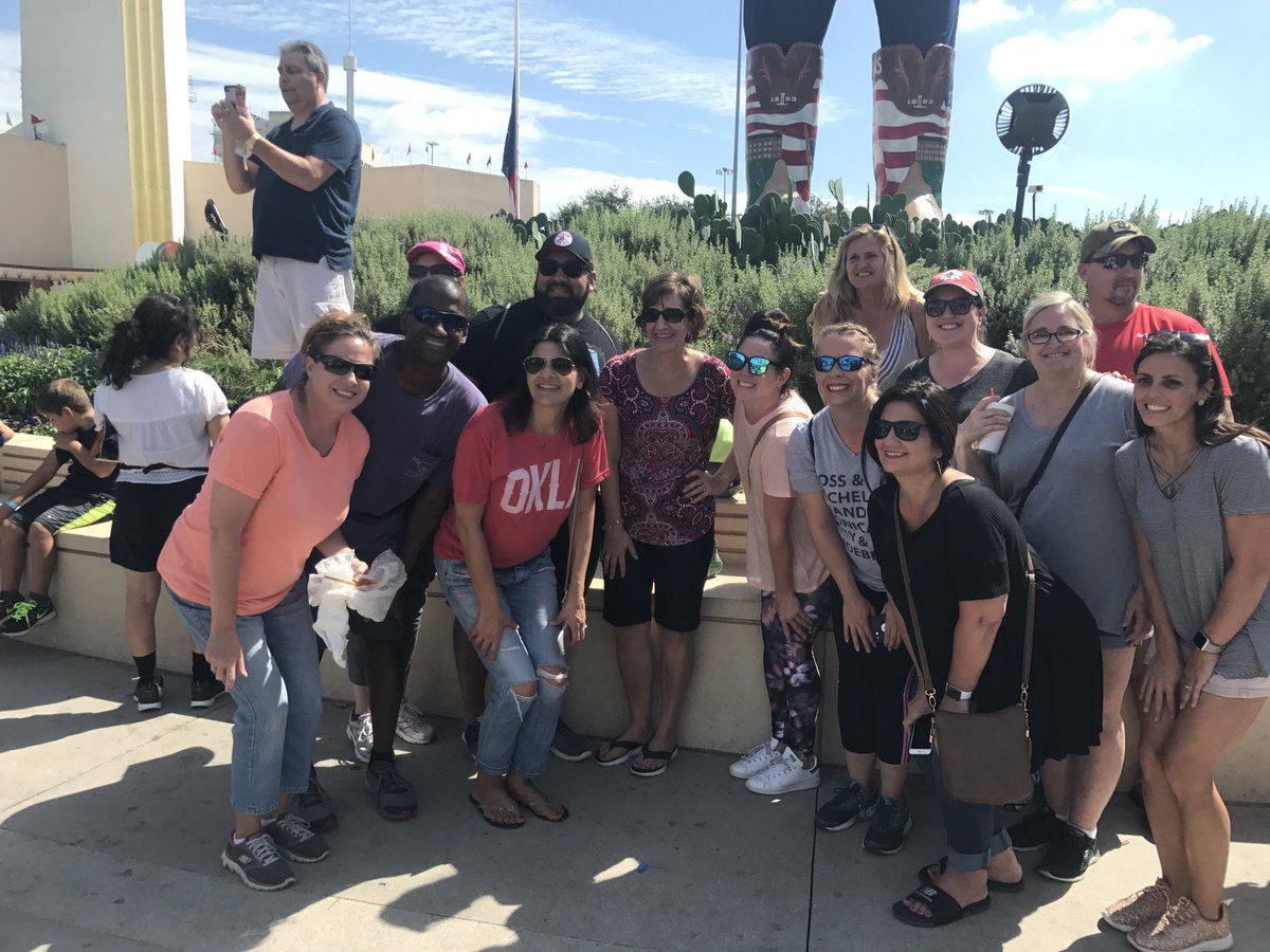 Our Cain Family at the Fair! Loved seeing students, parents, and teachers!