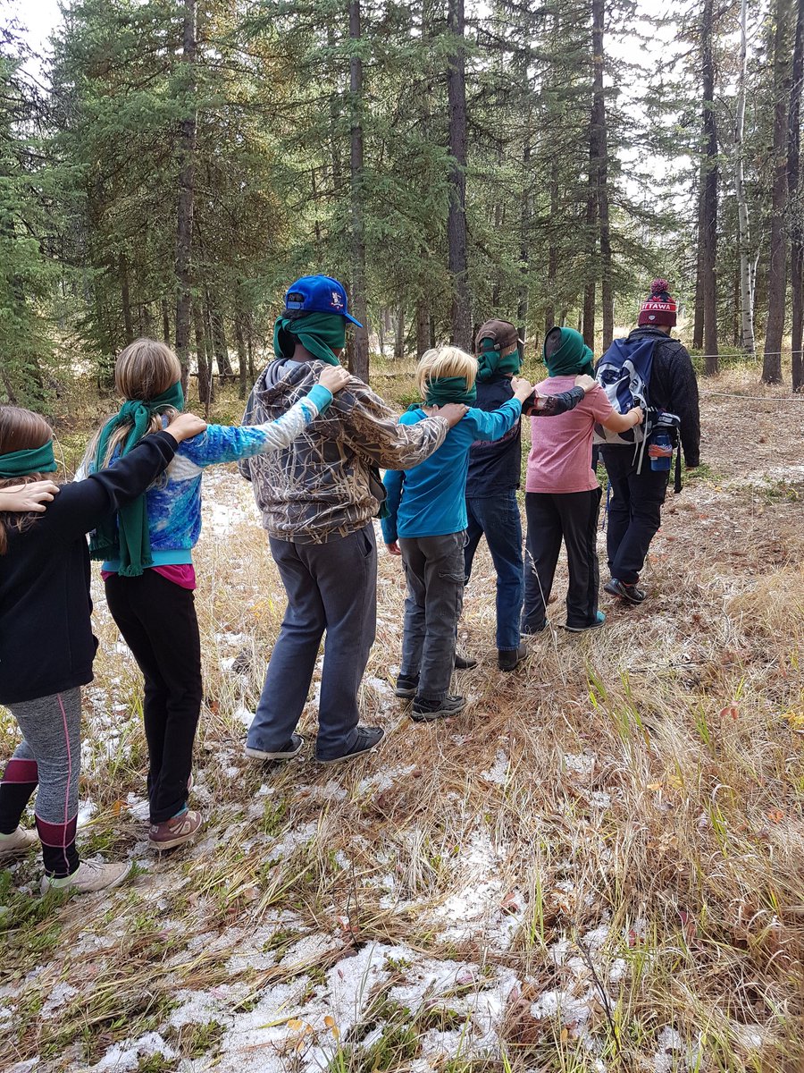 DuffieldSchool's tweet photo. Building our trust at camp @THCR1991 #PSD70 https://t.co/xCzhn7jnhn