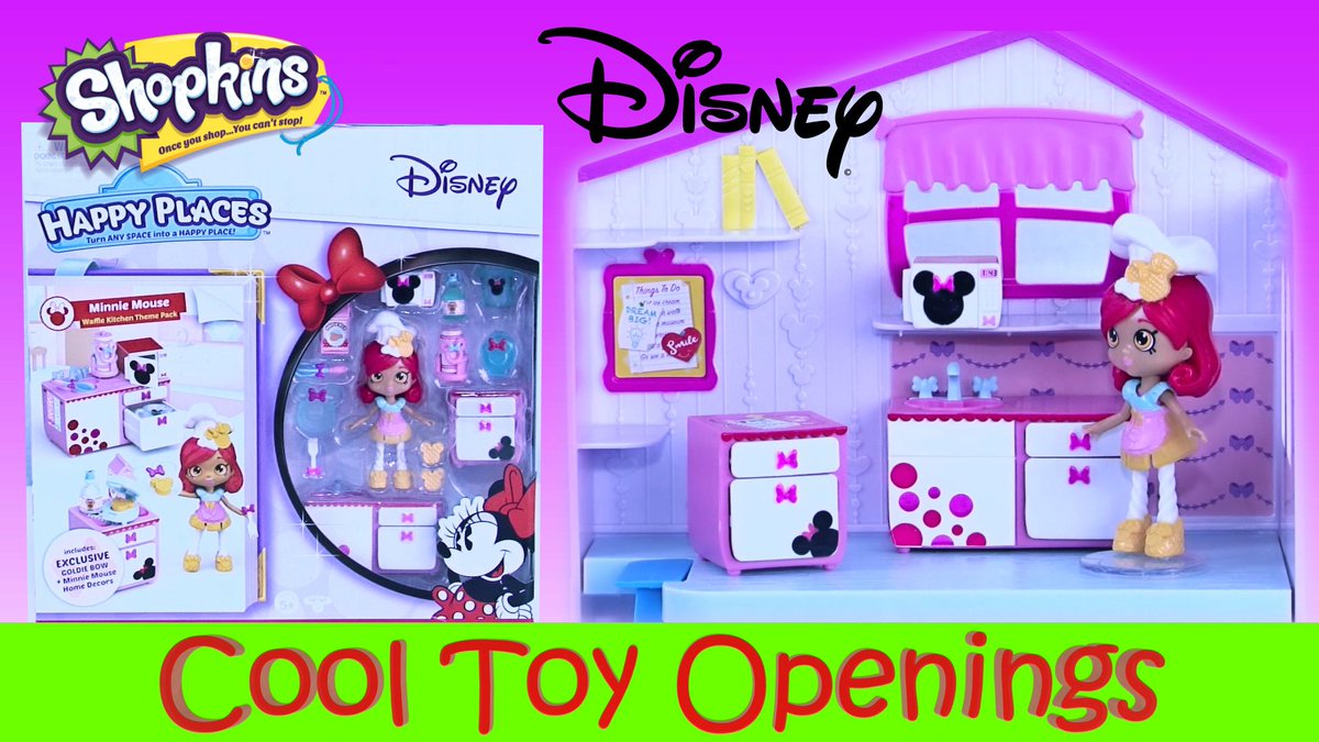 cooltoyopenings's tweet photo. Shopkins Happy Places Disney Minnie Mouse Waffle Kitchen Toy . Video: https://t.co/uqLRoNKDxt #Shopkins #Disney #Cooltoyopenings https://t.co/hW9yMwzeLA