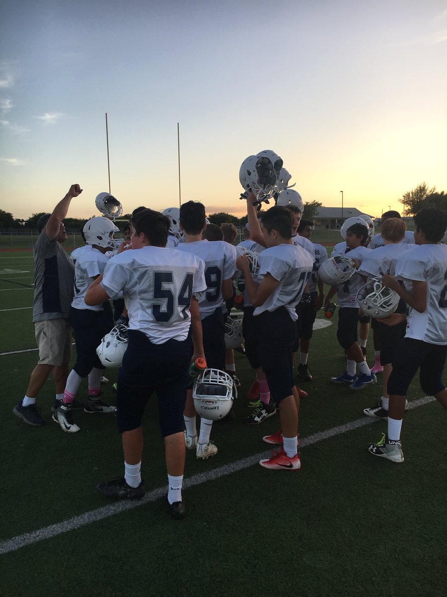 Rattlers first win 28-6! Congratulations to our first 8th grade team!! #WeArePRMS