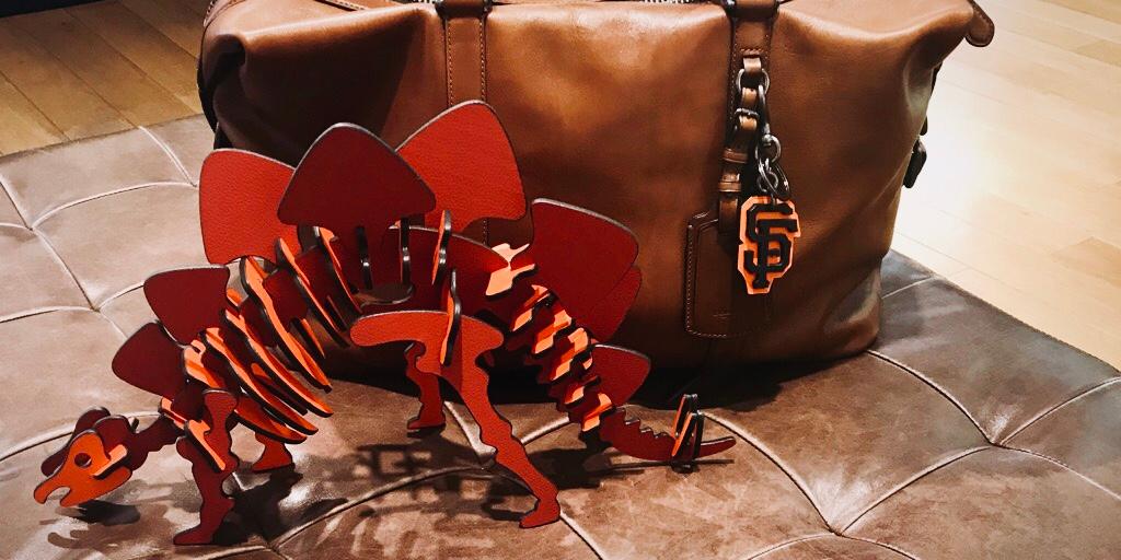 WestfieldSFC's tweet image. Put me in @Coach I’m ready to play! #sfgiants #dinosaurs