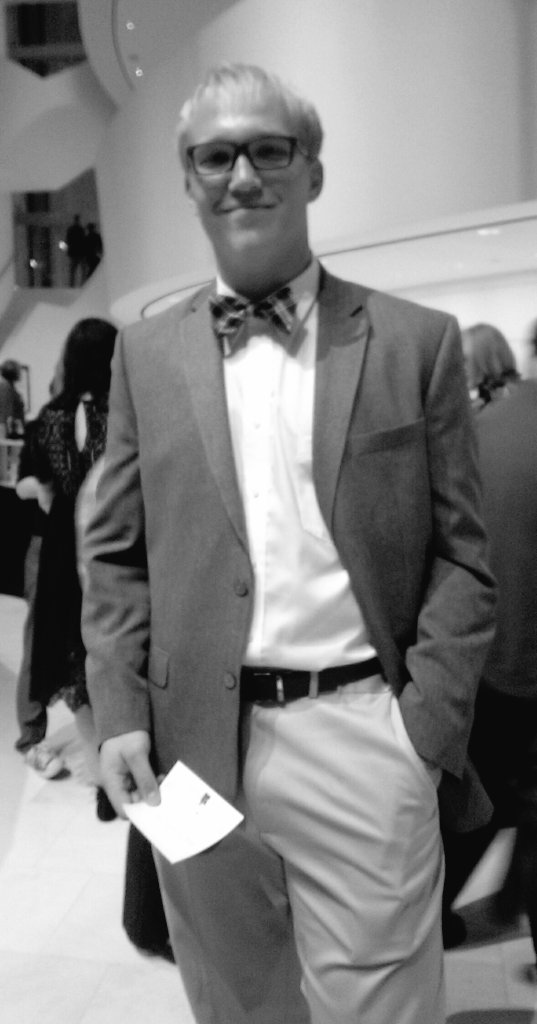 Thank you William for signing up with #yfl and supporting #kcopera tonight! #opera4thecoolkidz #oneginKC #LOKC