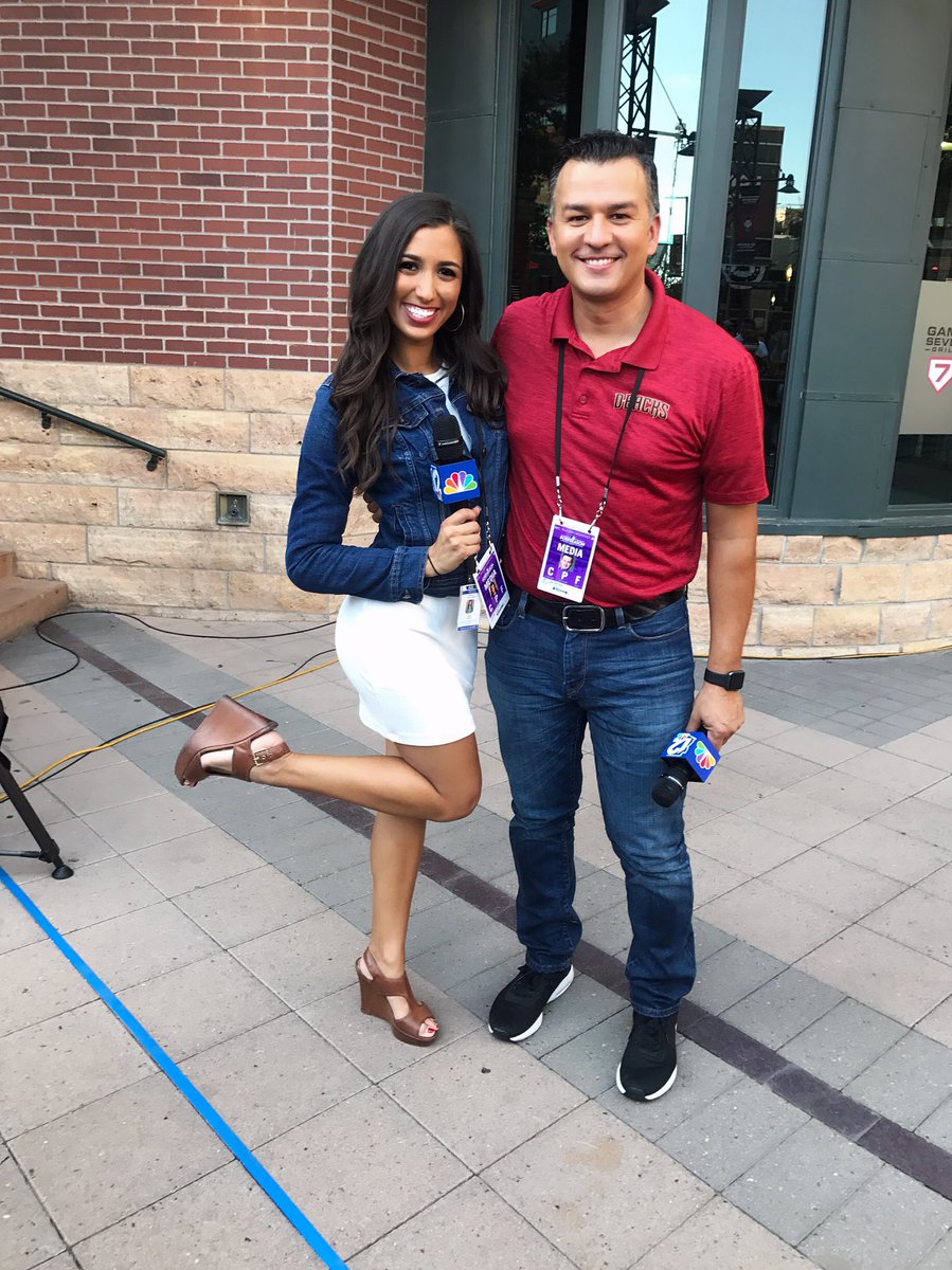 tresatudrick's tweet photo. Baby I'm too busy counting all these blessings, look momma, we made it 😍⚾️ #postseason #dbacks #dbacksgame #wildcard #12News https://t.co/myFkbBMDYh