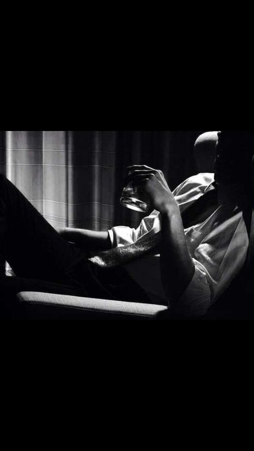 ⸻ Wait right here, 
I’ll be back in the morning.