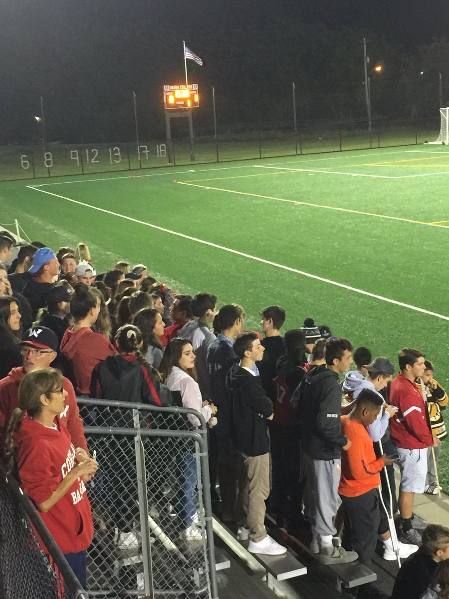 Red Zone Spirit at the Field Hockey Game. Go Nisky!  #NiskyProud