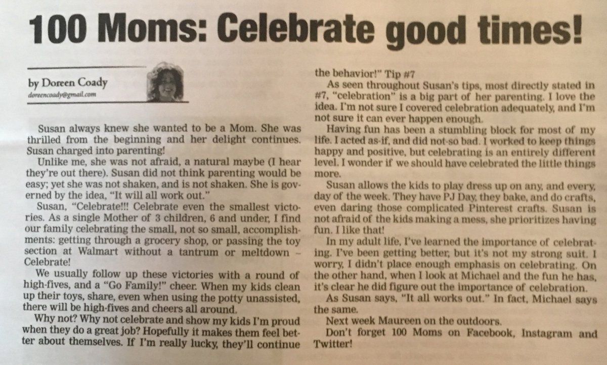 Tryingmyverybes's tweet photo. #WednesdayWisdom #weeklycolumn on #celebration #celebrate #rememberfun #parenttruthfully #parentingtips #100Moms #motherhood #family #love https://t.co/hJ4nUUoVaE