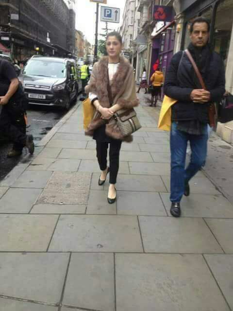 *Please note the unbelievable protocol that royal princess Maryam Nawaz Safdar and her husband, Captain Safdar get in London...*