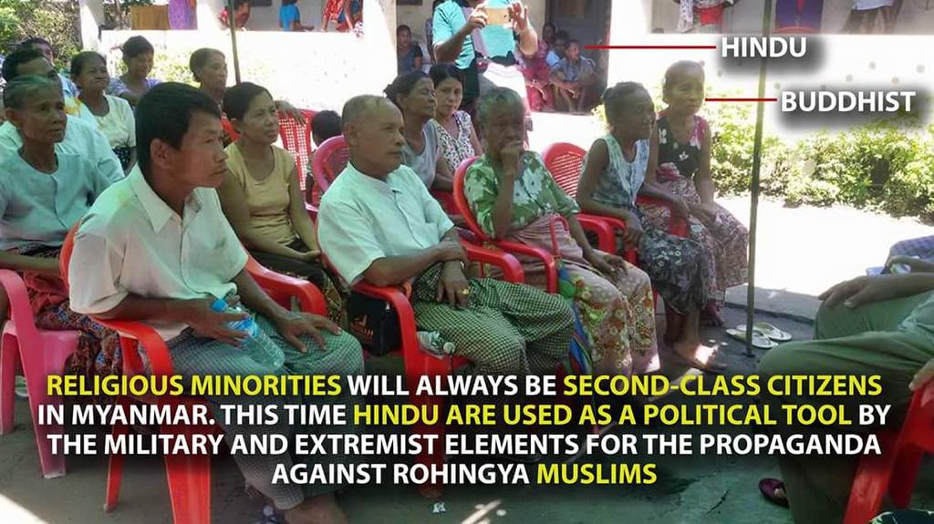 ForRohingya's tweet image. While India has a disgusting ANCIENT CASTE SYSTEM, Burma has an INSTITUTIONALIZED RELIGIOUS/RACIAL DISCRIMINATION 

m.facebook.com/story.php?stor…