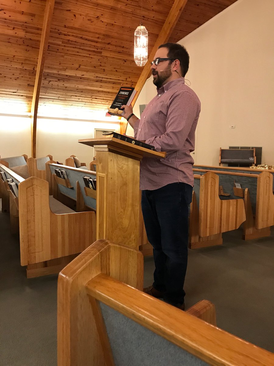 djmeadows87's tweet photo. Sharing the awesome news about the release of #TrueEvidence at bible study tonight. You have to get this!!!@josh_mcdowell @Sean_McDowell https://t.co/njw7MTox5Z