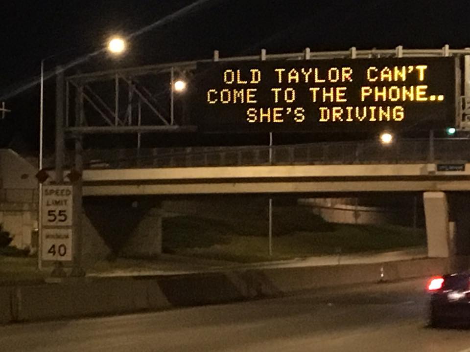 ZachSangShow's tweet photo. Iowa road signs are so relatable. https://t.co/754a1EigtJ