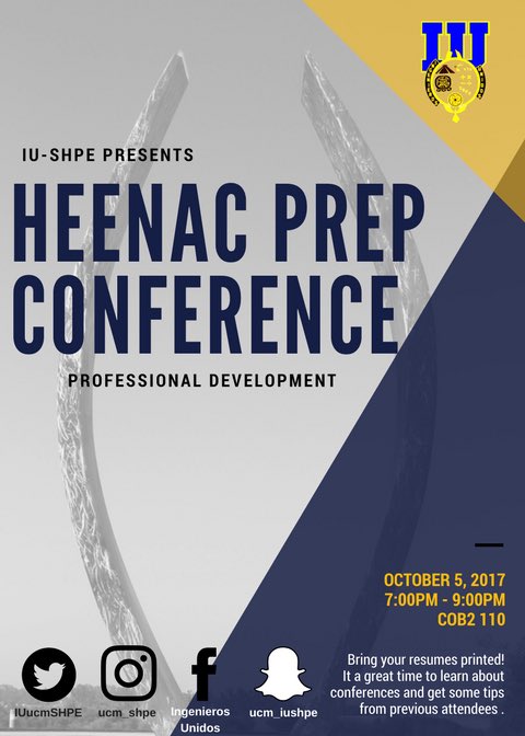 IUshpeUCM's tweet photo. Our general meeting this Thursday is open to everyone! Join us for some great tips. Bring a printed resume for some feedback! https://t.co/l4dhd4n9QW
