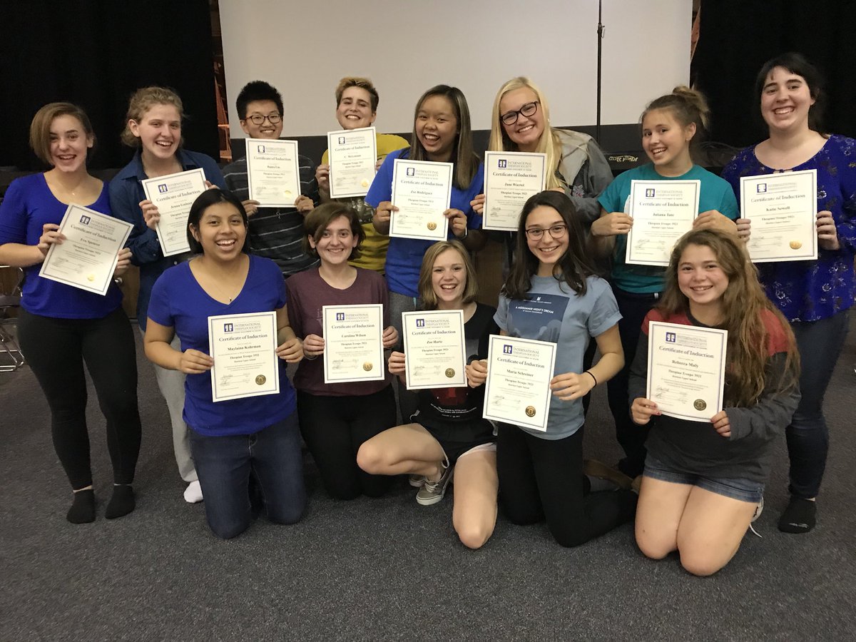 HawkenTheater's tweet photo. Congrats to our Thespians 🎭❤️ https://t.co/z1915TnxJk