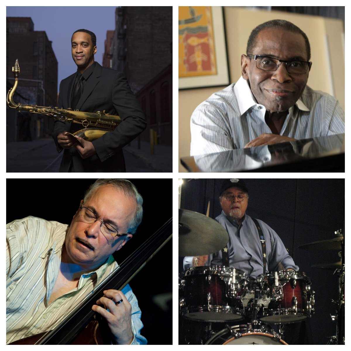 ScullersJazz's tweet photo. Oct 27/28 a powerhouse quartet - #wefour @javonjackson @eddiegomezmusic @JimmyCobb #GeorgeCables.  Tix at https://t.co/WkYWBC13Pt https://t.co/Q9OcuLRQH3