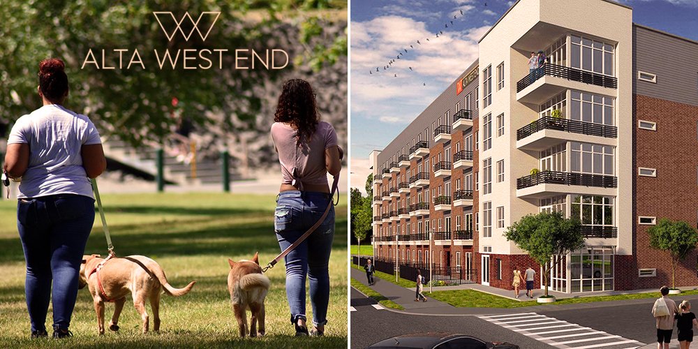 Take out #AltaWestEnd's furry residents to stretch their legs around the neighborhood for #WalkYourDogWeek!! #AltaLiving #WRSlovesPETS