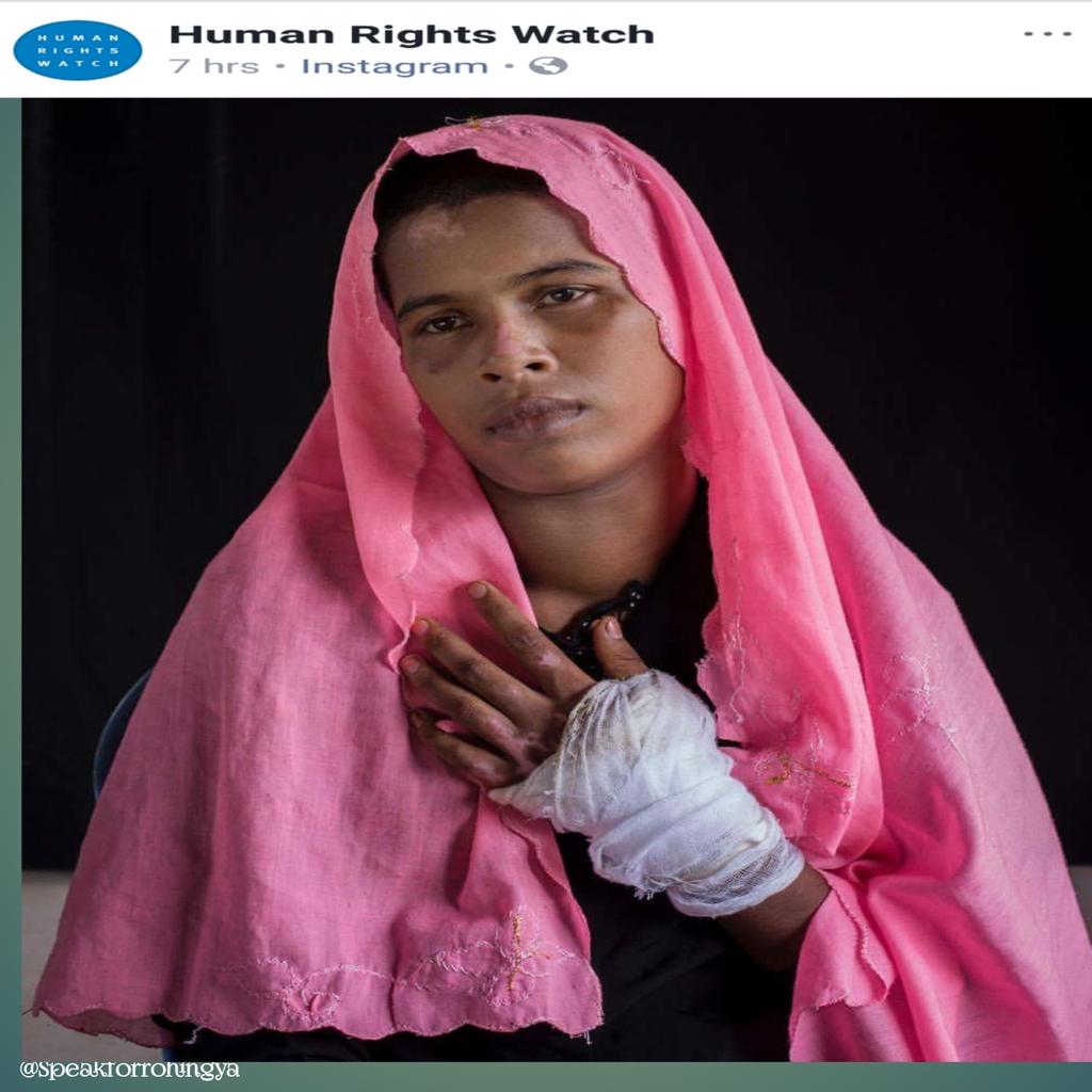ForRohingya's tweet image. Shofiqa survived a massacre of Rohingya at Tu Lar To Li in Burma. She is 15 years old. She watched as soldiers --'

 m.facebook.com/story.php?stor…