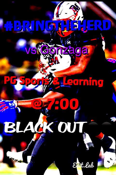 DMstudentsec's tweet photo. This Friday night vs. that team in D.C.  to open up conference play. BLACK OUT ⚫️⚫️⚫️ #BringTheHerd https://t.co/ObGwirfkKo