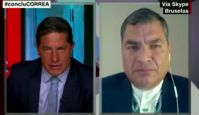 CNNEE's tweet image. .@MashiRafael: No están robando la década ganada | @soyfdelrincon #ConcluCORREA  bit.ly/2lN1xwB