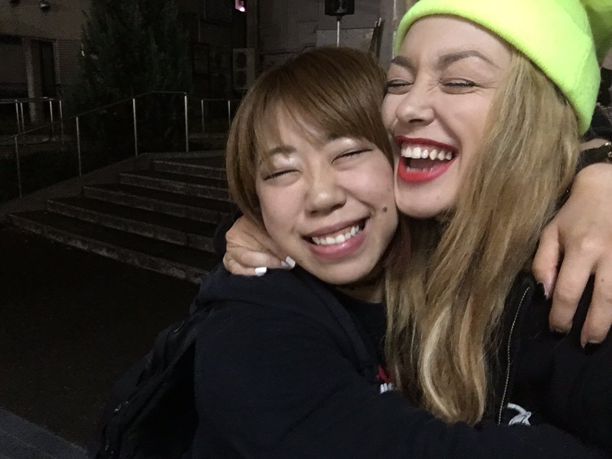 HeidiKatrinaa's tweet photo. DASH 🎶⚡️🎸🤘🏽🐒

#仙女
#プロレス
#BeatsBar
#SendaiGirls
#仙台女子プロレス https://t.co/TUDjGjZs0d