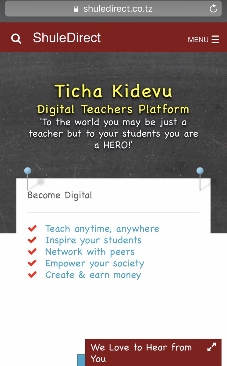 ShuleDirect's tweet photo. Happy #TeachersDay! We are inviting all Secondary School teachers to join our #DigitalTeachers Platform on https://t.co/UDUw2igaib #EdTech https://t.co/OFj27j6tGl
