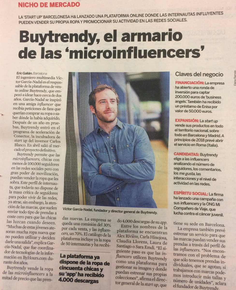 Hoy en <a href="/exp_catalunya/">Expansión Catalunya</a> <a href="/Buytrendyapp/">Buytrendyapp</a>, el armario de las influencers #bankiaaccelerator