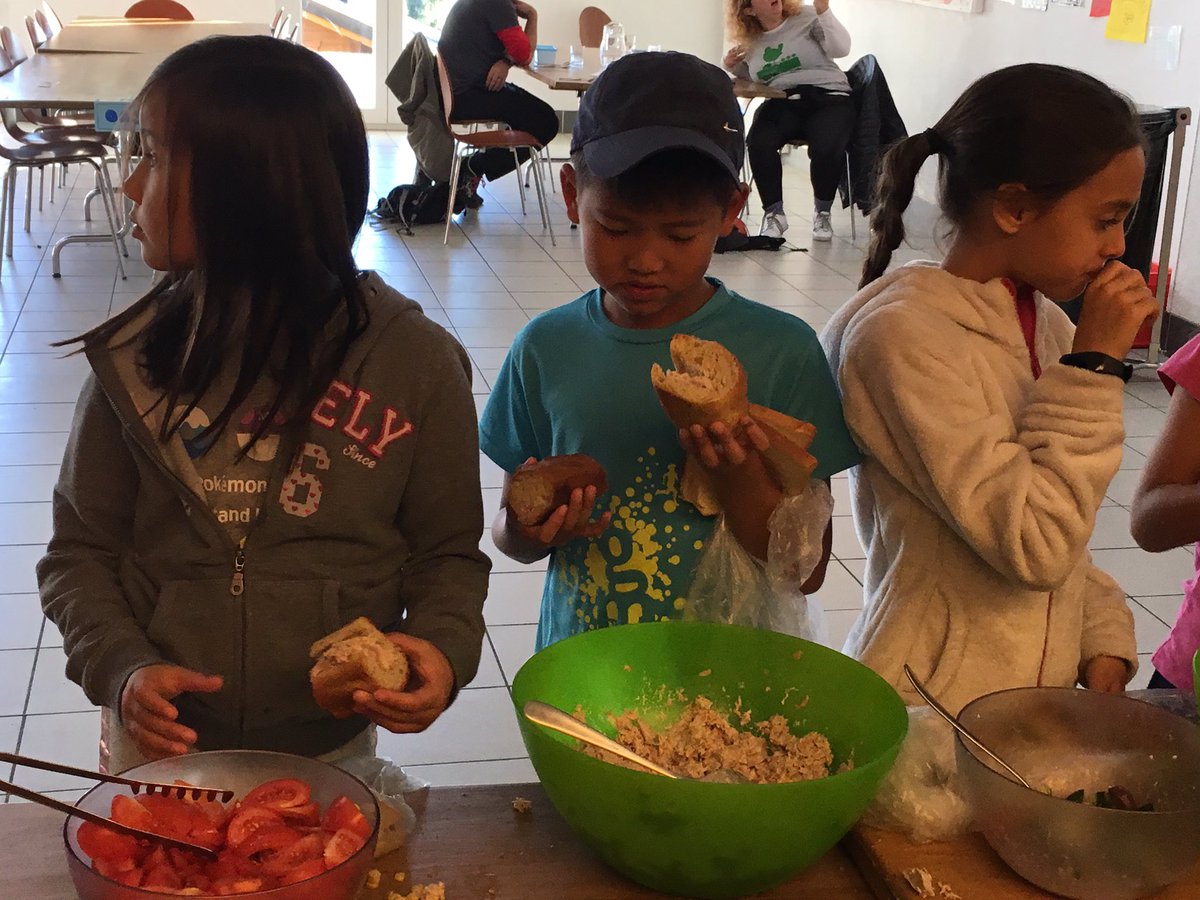 gwasgrade3's tweet photo. Enjoying breakfast and making our sandwiches for lunch today. @gwasgrade3 @GWASwitzerland @gwaswissg3a https://t.co/rTiD2XTeh7