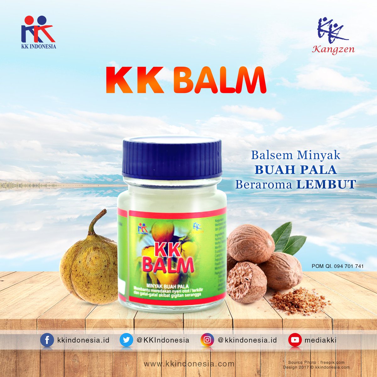 KKIndonesia's tweet photo. Kangzen KK Balm
https://t.co/yBAnvsMkfQ
#kkindonesia #Kanzen #KKBalm #Balsem #PegalPegal #Kembung #GigitanSerangga #PernafasanPlong https://t.co/jF3vjDETuc