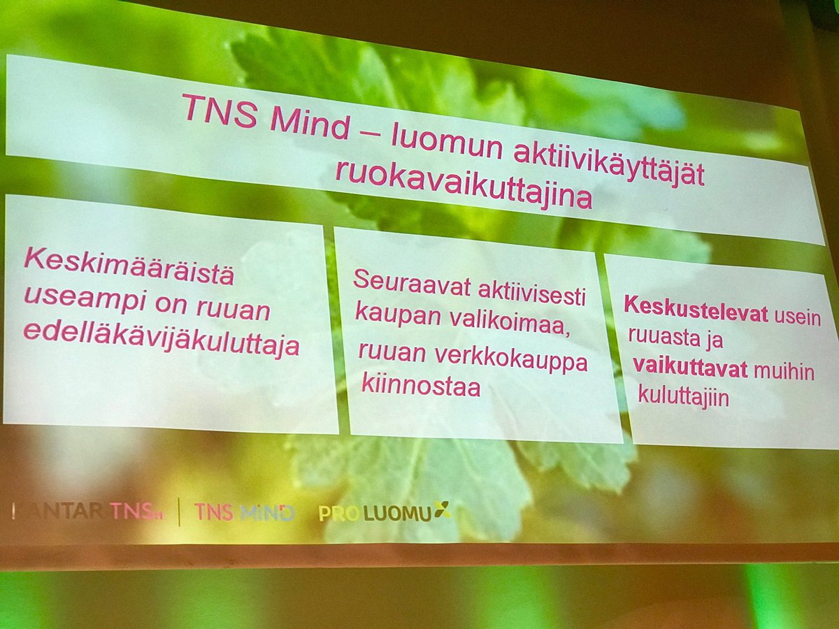 IlkkaAlarotu's tweet photo. Luomun aktiivikäyttäjät ovat ruokavaikuttajia #luomuEP #luomu #ruoka https://t.co/cQHAr8jUN5