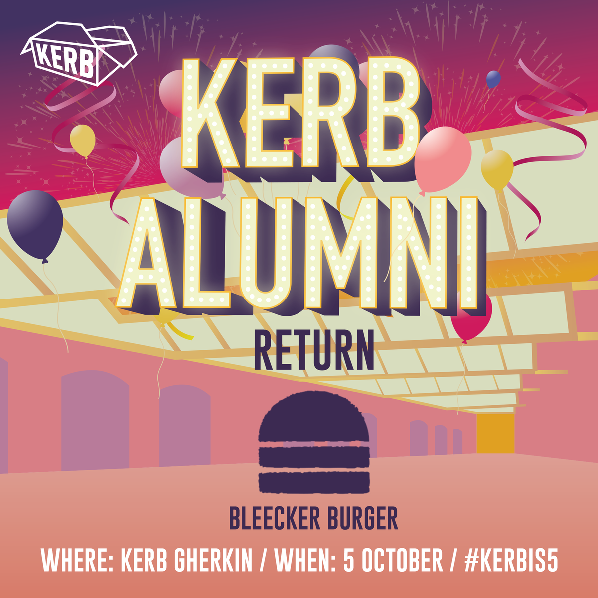 KERB_'s tweet photo. TODAY AT THE GHERKIN! @bleeckerburger Zan returns for a ONE OFF #KERBis5 special. Be there 12pm to grab one of these👉https://t.co/KFTotxGwwa https://t.co/9vCAOvZ7w3