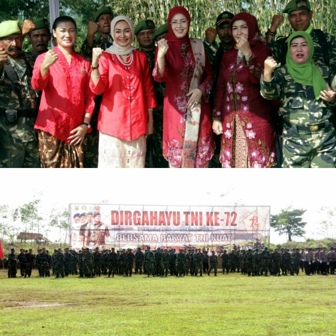 Dirgahayu TNI ke-72.. Selalu melindungi Negara dengan sekuat tenaga.. TNI Hebat..