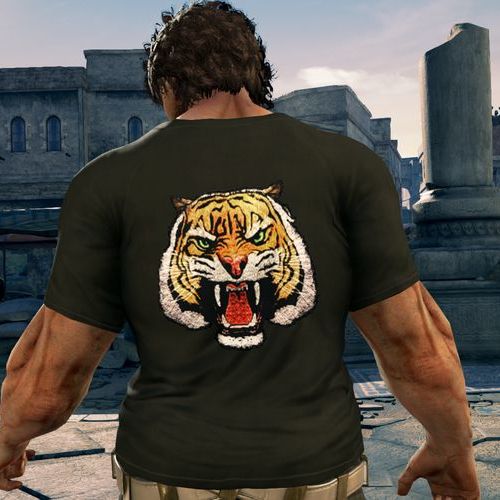 新アイテム｢Tシャツ(虎)｣ 平八の道着に刺繍された虎がTシャツになって