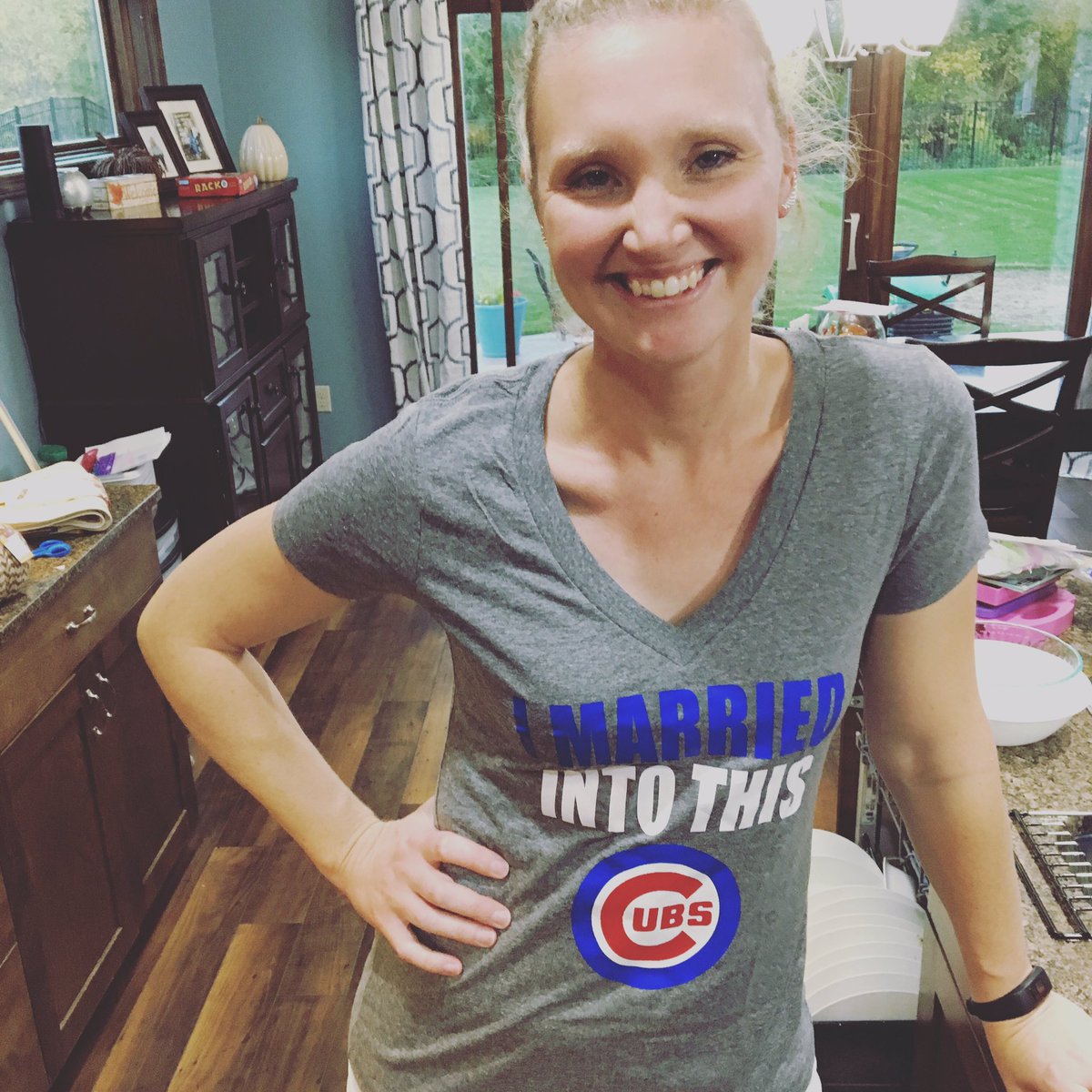 DVnorthdakota's tweet photo. #marriedintothis #FlyTheW #CubsNation #Cubs https://t.co/3N39KI2f0j