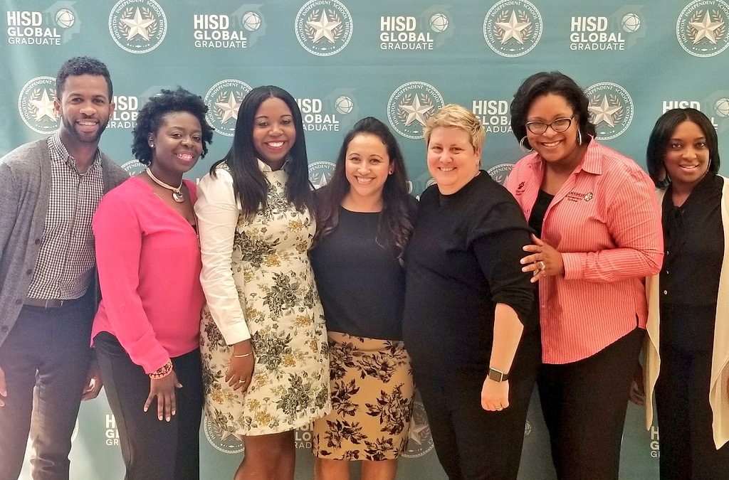 nperez10's tweet photo. Ran into These Former @Elem_Math_Team TDS @ Today's Principal's Meeting. Thank You for All You Do For @HoustonISD Students! #ThankAPrincipal https://t.co/Vvwrf0uzwH