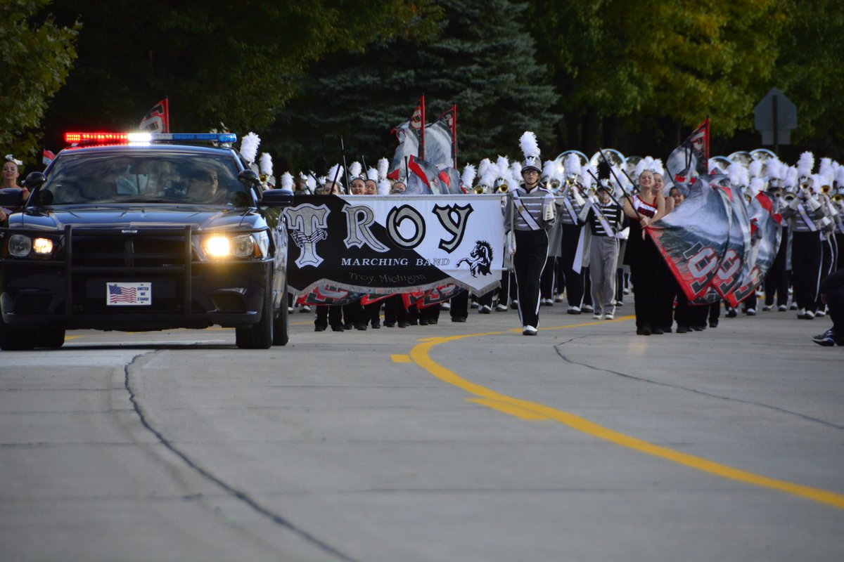 troycoltsfball's tweet photo. 🏈HOMECOMING &amp; VARSITY 🏈
FRI 10/6 PARADE 5:30 KICK 7 
Join Us @THS_2018 @TroyHigh2019 @OfficialTCBands @troy_cheer @The_TC_Line &amp; many more! https://t.co/euC53O78L6