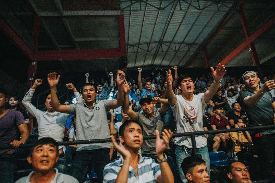 CocobayOfficial's tweet photo. Audiences are where inspiration come from 
#cocobay #cocochampionship #johnnytringuyen #martialarts #danang #vietnam https://t.co/qeLvlwB14h