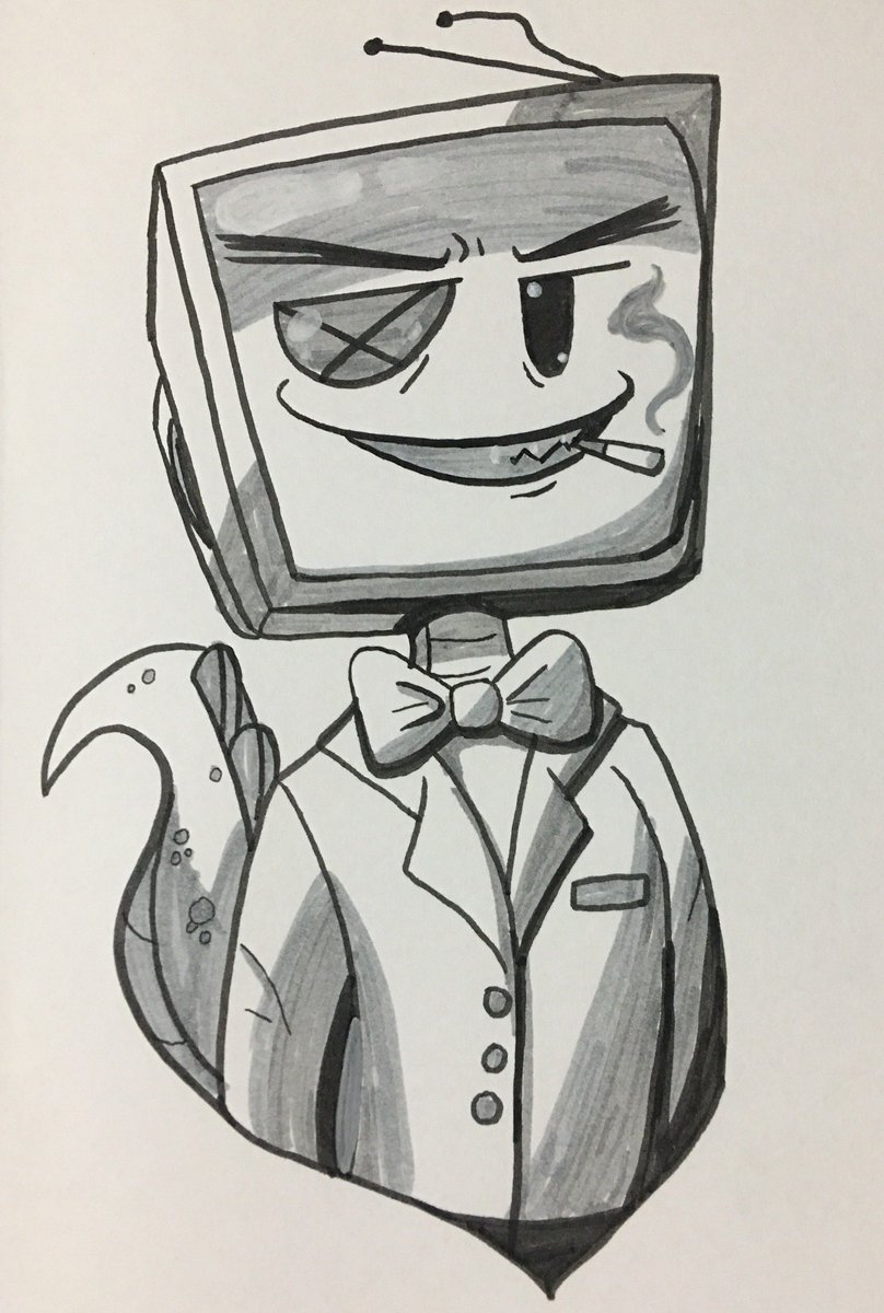 3rd for #inktober! What a tough Cookie :y #inktober2017